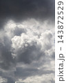 Dramatic Dark Storm Clouds Overcast Sky With Heavy Cumulus Formations And Moody Lighting 143872529