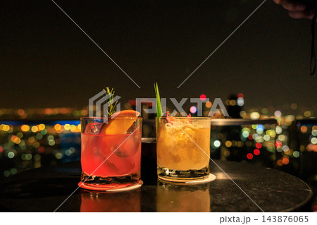 【タイ バンコク】Roof Top Barから見る夜景（Octave） 143876065
