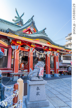尼崎えびす神社 拝殿(尼のえべっさん)別名:倉持戎大宮/ちぢみさん 尼崎えびす神社 拝殿(尼のえべっさん)別名:倉持戎大宮/ちぢみさん 143880129