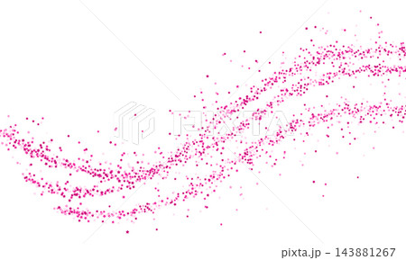 Pink star confetti. Decorative pink twinkle stars on white background design Pink star confetti. Decorative pink twinkle stars on white background design 143881267