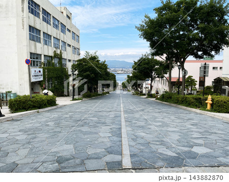北海道 函館山の絶景景色 北海道 函館山の絶景景色 143882870