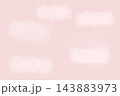イラスト素材: 薄いピンク背景 143883973