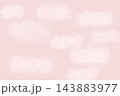 イラスト素材: 薄いピンク背景 143883977