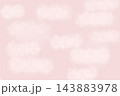 イラスト素材: 薄いピンク背景 143883978