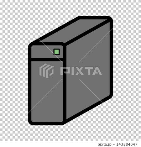 Illustration of external HDD Illustration of external HDD 143884047