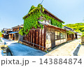 【重要伝統的建造物群保存地区】笠島　初夏の風景　田中小路の辻　香川県丸亀市本島 143884874