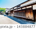 【重要伝統的建造物群保存地区】笠島　初夏のマッチョ通りの風景3　香川県丸亀市本島 143884877