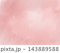 淡いピンクの水彩風にじみ背景素材 143889588