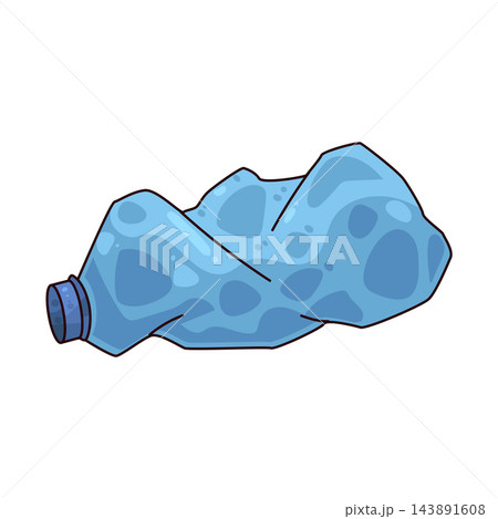 Illustration of Bottle Waste Illustration of Bottle Waste 143891608