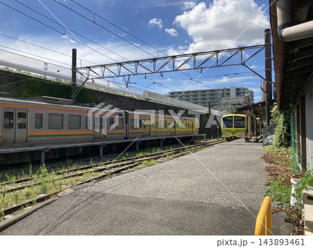 流鉄流山駅、ローカル線の風景 143893461