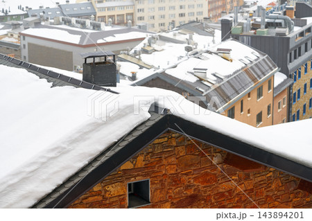 Pas de la Casa ski village of Andorra 143894201