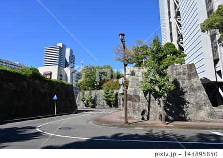 駿府城（静岡県）の大手御門跡 143895850