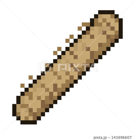 Pixel art burdock root illustration Pixel art burdock root illustration 143896607