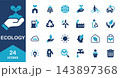 エコロジーに関するアイコンセット 143897368