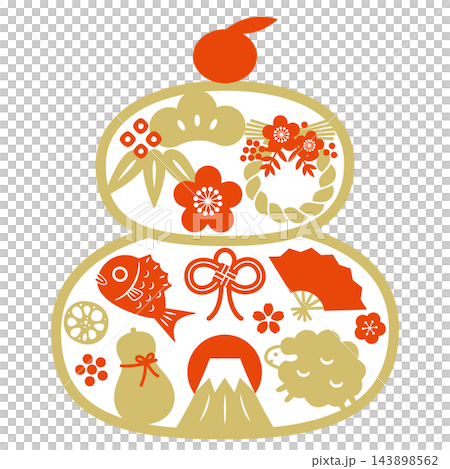 羊年新年賀卡素材:羊的圖案與吉祥符號 羊年新年賀卡素材:羊的圖案與吉祥符號 143898562