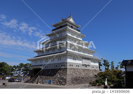長崎県島原市の島原城 長崎県島原市の島原城 143898606
