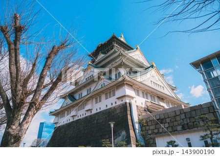 [大阪城]豊臣秀吉とゆかりの深い大阪のシンボル的なお城 143900190