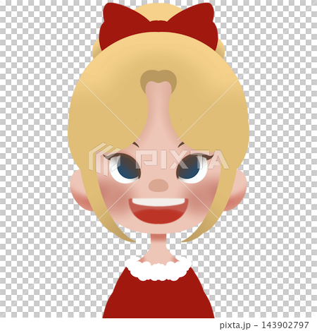 Winter girl with red clothes Winter girl with red clothes 143902797