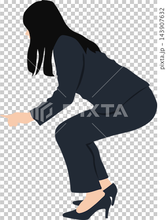 女商人的例證 143907632