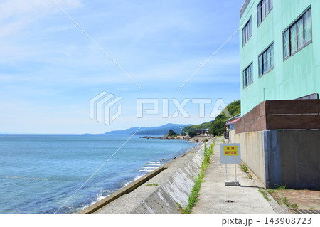 兵庫県洲本市安乎浜の風景(2024年夏) 兵庫県洲本市安乎浜の風景(2024年夏) 143908723