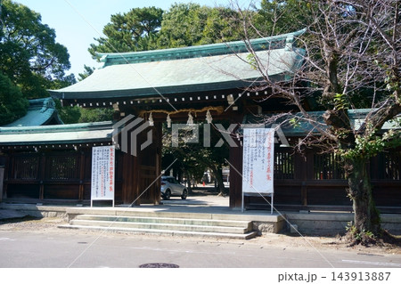 真清田神社　東門 143913887