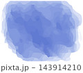 青系の水彩風重ね塗りテクスチャ素材 143914210