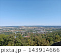 ドイツ_コーブルク_城塞から眺める景色と地平線 143914666