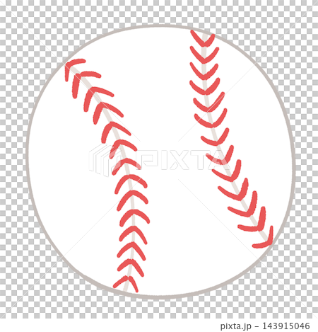 野球ボールのイラスト 野球ボールのイラスト 143915046
