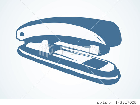 Stapler. Vector drawing Stapler. Vector drawing 143917029