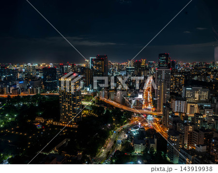 東京の夜景 東京の夜景 143919938