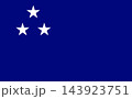 Flag of The South Is My Country Movement Brazil Green White and Blue Banner Symbol of Regional Pride 143923751