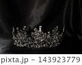 Fantasy Crown with Pearls and Silver Details, Elegant Royal Headpiece. 143923779