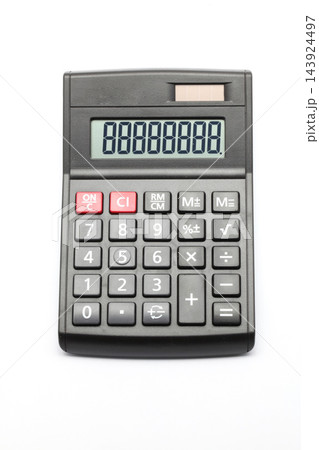 Calculator Isolated on White Background for Finance and Accounting Calculator Isolated on White Background for Finance and Accounting 143924497