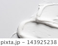 The white texture of cosmetic body cream. Copy space 143925238