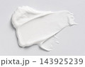 The white texture of cosmetic body cream. 143925239