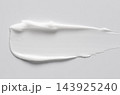 The white texture of cosmetic body cream. Copy space 143925240