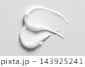 The white texture of cosmetic body cream. 143925241