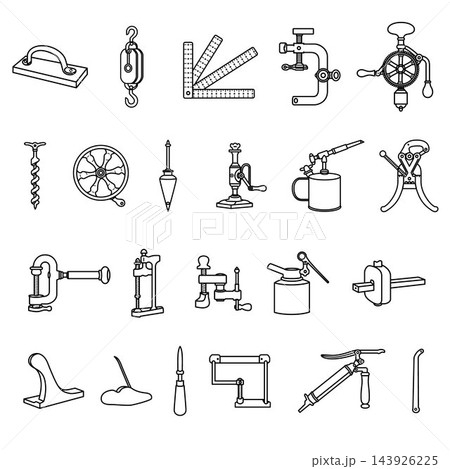 Versatile collection of 22 specialized tools Versatile collection of 22 specialized tools 143926225