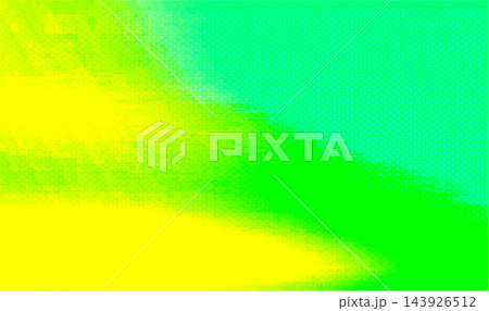 Yellow and green gradient background with blank space for Your text or image, usable for social media, story, banner, poster, Ads, events, party, celebration, and various design works 143926512