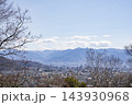 山梨県甲斐市から望む甲府市の街並み 143930968
