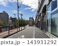 横浜を流れる大岡川の風景 横浜を流れる大岡川の風景 143931292