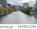 横浜を流れる大岡川の風景 横浜を流れる大岡川の風景 143931294