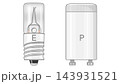 E形点灯管とP形点灯管 143931521