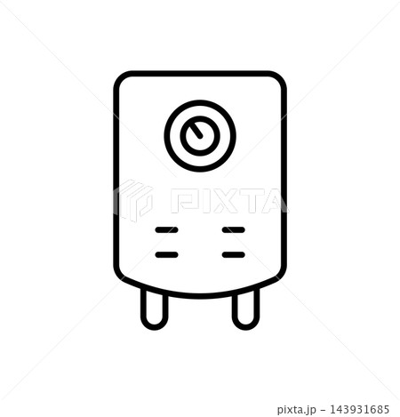 Water Heater icon vector design templates simple and modern concept Water Heater icon vector design templates simple and modern concept 143931685