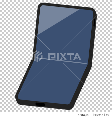 縦型の折りたたみスマホ 143934139