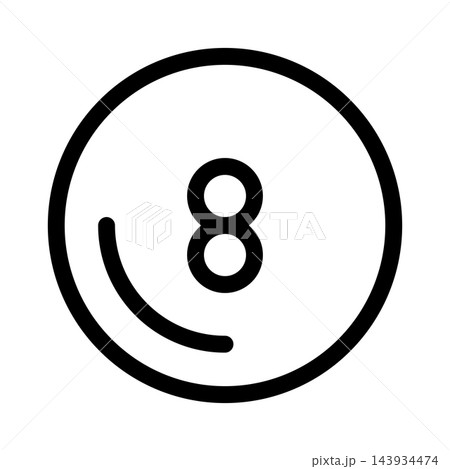 8 ball vibrant icon set for billiards, games, and entertainment design and project ideas 8 ball vibrant icon set for billiards, games, and entertainment design and project ideas 143934474