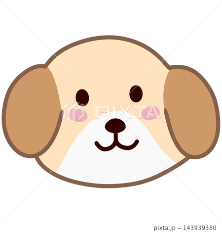 Cute shiba inu dog head animal character friendly pet element sticker print visual graphic clipart artwork design icon illustration Cute shiba inu dog head animal character friendly pet element sticker print visual graphic clipart artwork design icon illustration 143939380