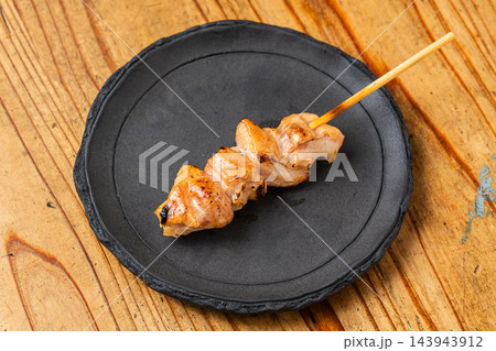 コリコリした食感がクセになる豚の胃袋「ガツ串(焼きとん)」 コリコリした食感がクセになる豚の胃袋「ガツ串(焼きとん)」 143943912
