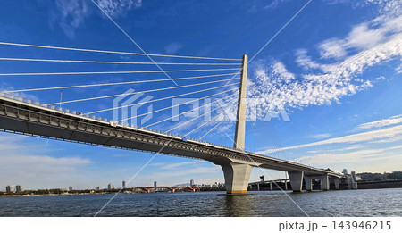View of the Han River in Seoul View of the Han River in Seoul 143946215