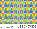 対称柄のシームレス模様 8-10 143947656